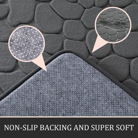 YIHOUSE memory foam bath mat with plush comfort after showers