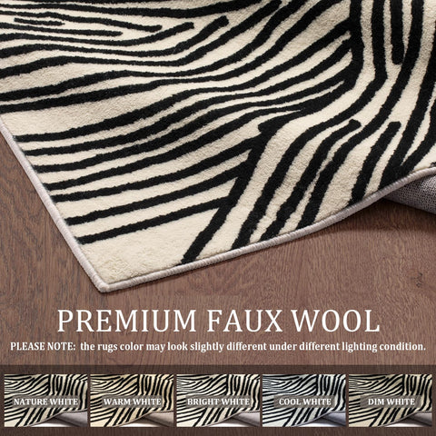 YIHOUSE rug with non-slip backing keeps placement in high-traffic areas.