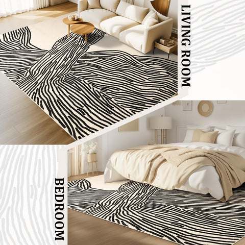 YIHOUSE nursery and playroom-friendly rug adds style with practical cleanup.