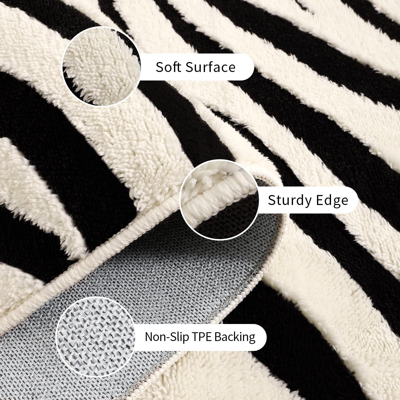 YIHOUSE skin-friendly fibers safe for kids and pets during playtime