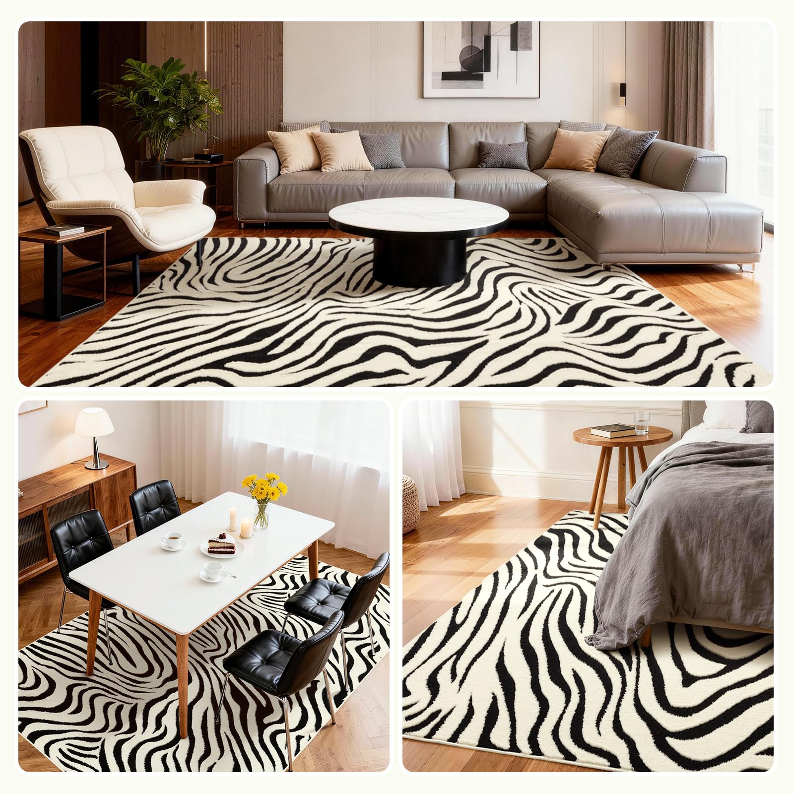 YIHOUSE washable rug designed for quick cleaning via machine wash