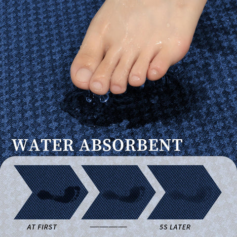 YIHOUSE weave texture on the mat promotes airflow and moisture control.