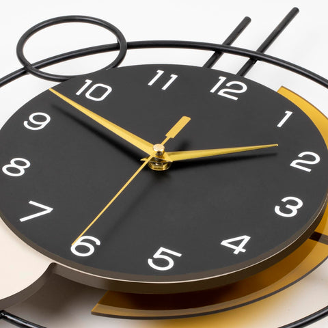 YIJIDECOR silent quartz mechanism ensures peaceful bedrooms and home offices.