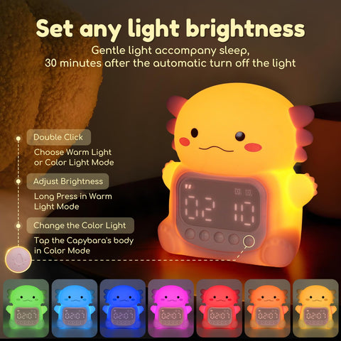 Yiliaw Axolotl silicone close-up shows squeezable texture and friendly design