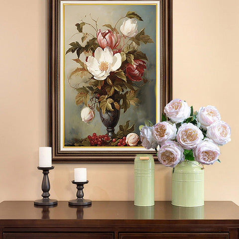 YILIUFA artificial flowers dust wipe clean for easy upkeep