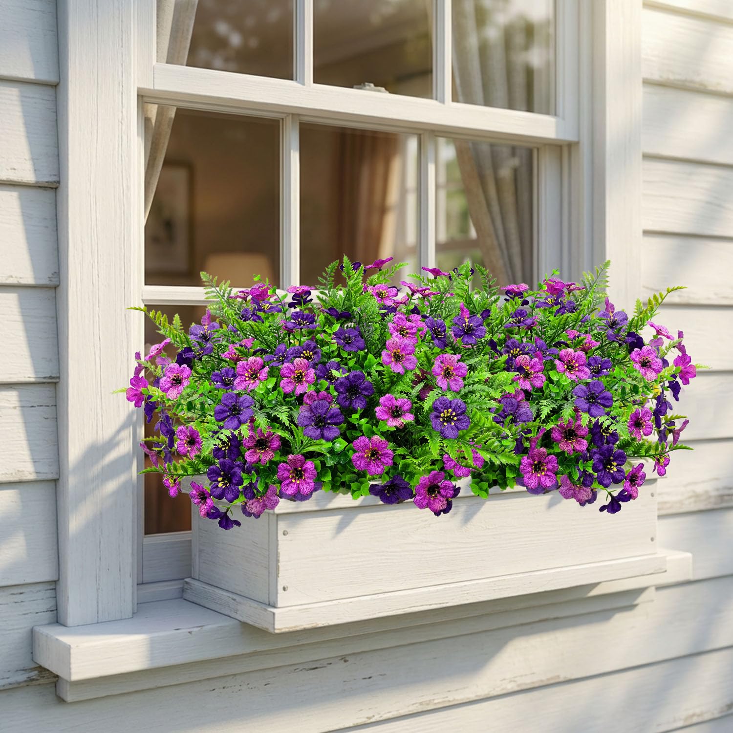 YILIUFA purple bloom set, perfect for wedding or party venue decorations.