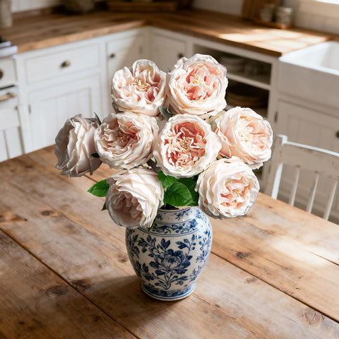 YILIUFA bloom diameter 9cm ensures full blooms in centerpieces and flower displays
