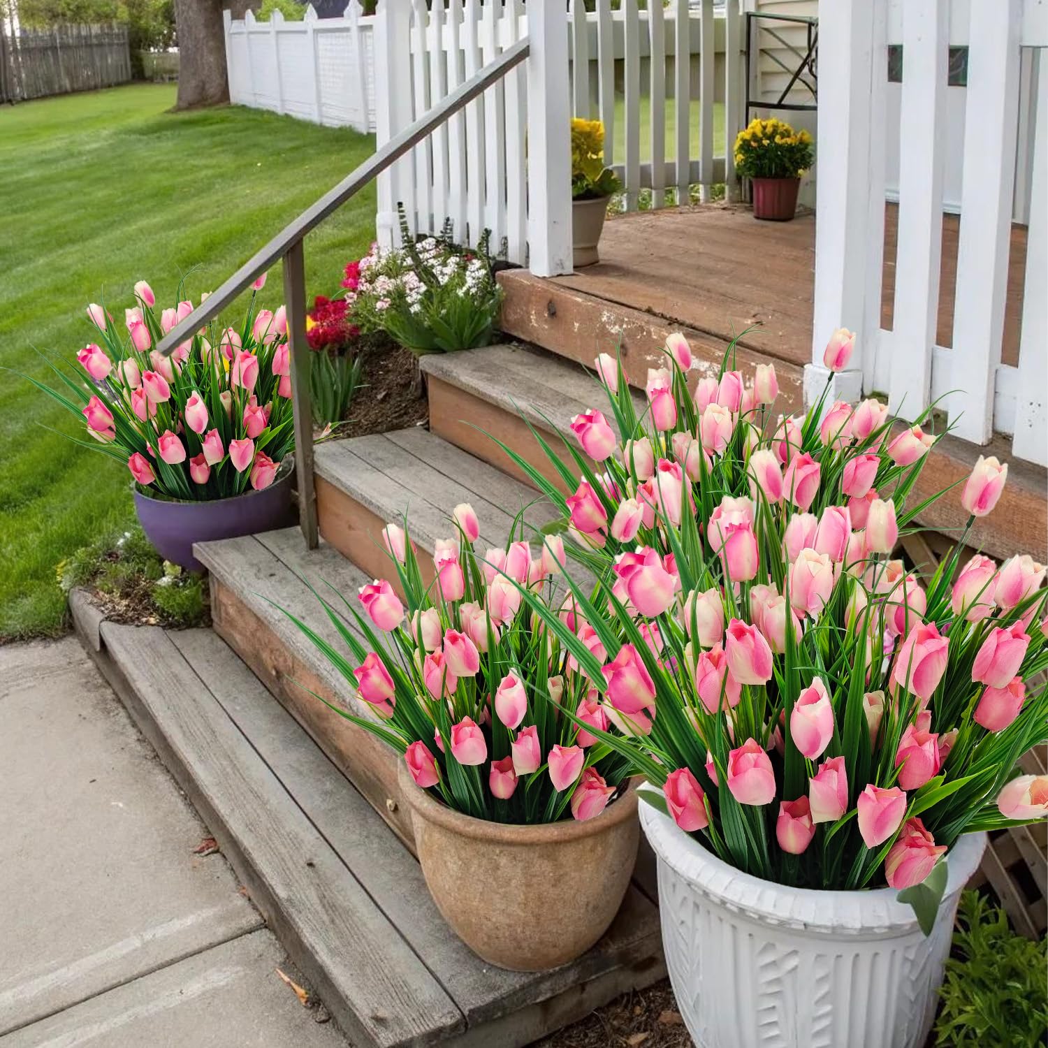 YILIUFA porch and balcony displays with UV protection stay vivid.