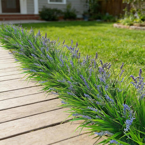 Yimingjin vibrant green grass adds ambient vitality indoors and outdoors.