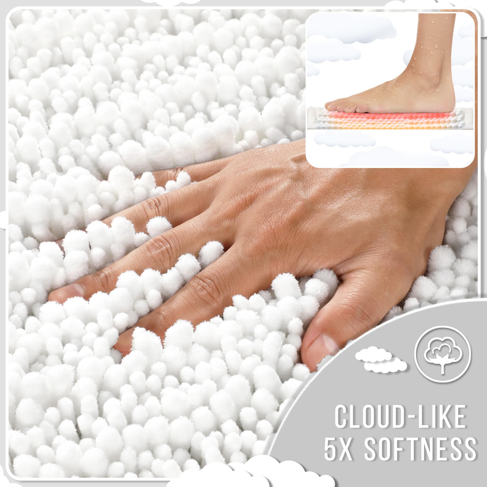 Yimobra mat highlights high absorption capacity in seconds