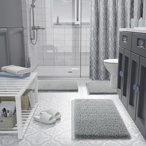 Yimobra bath rug soft foot feel ideal for kids' bath time.