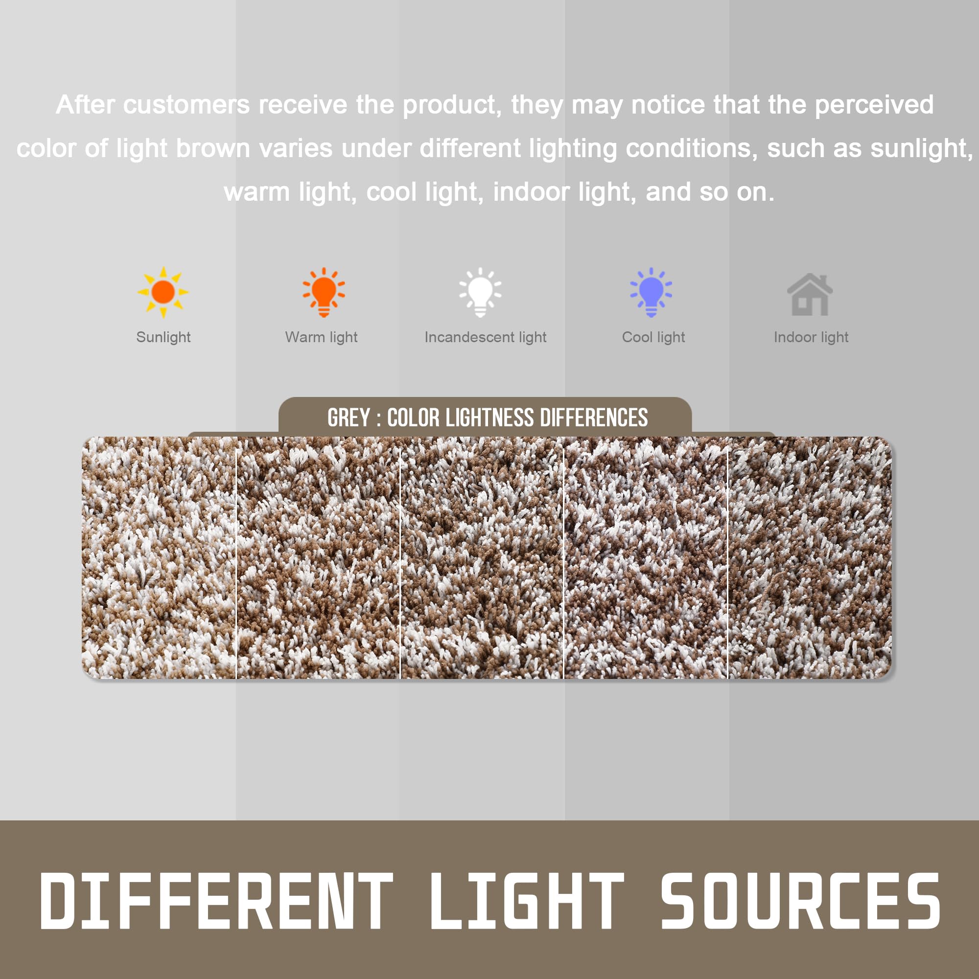 Yimobra bathroom rug non-slip bottom detail illustrates secure placement on wet surfaces.