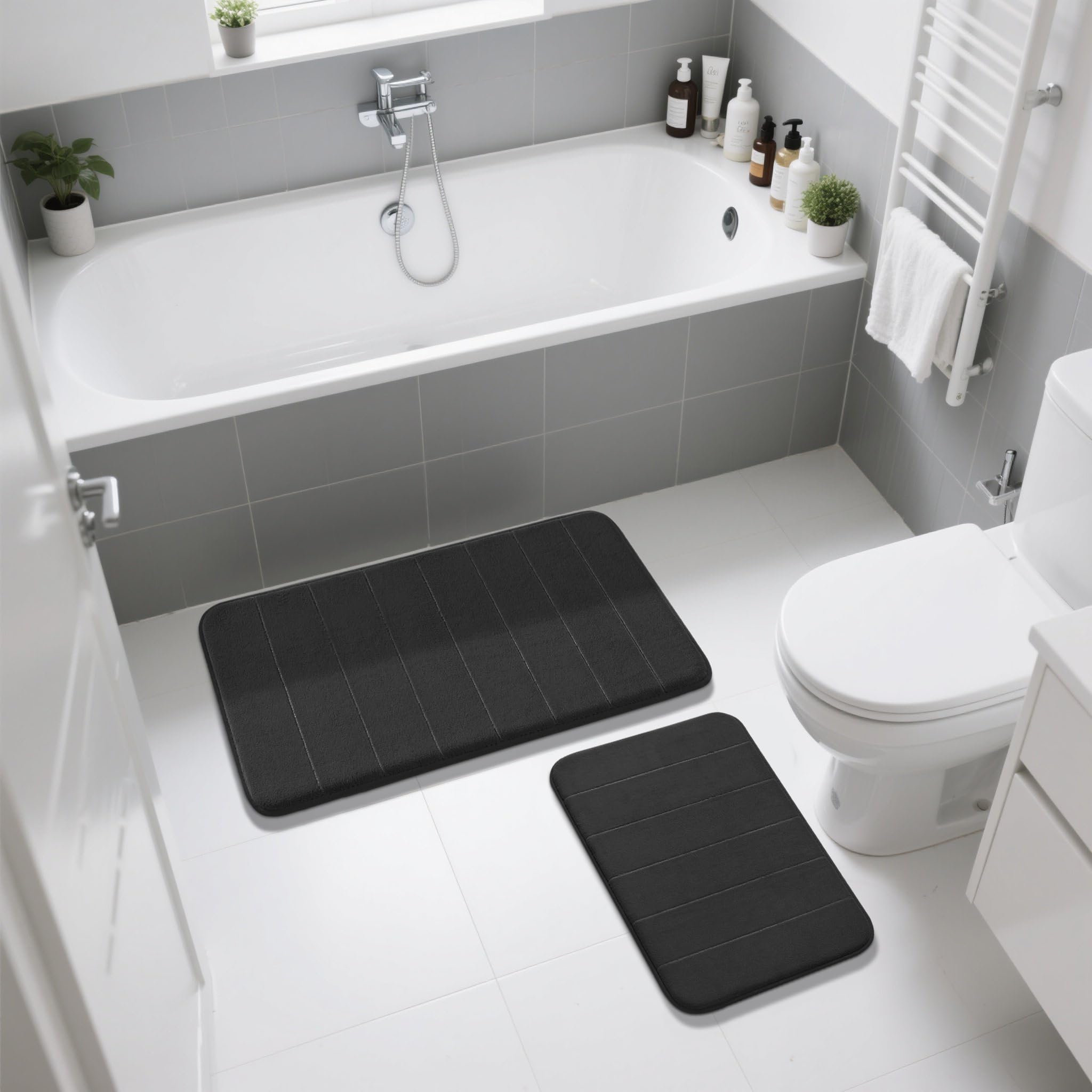 Yimobra bathroom set in situ coordinating decor and practical comfort