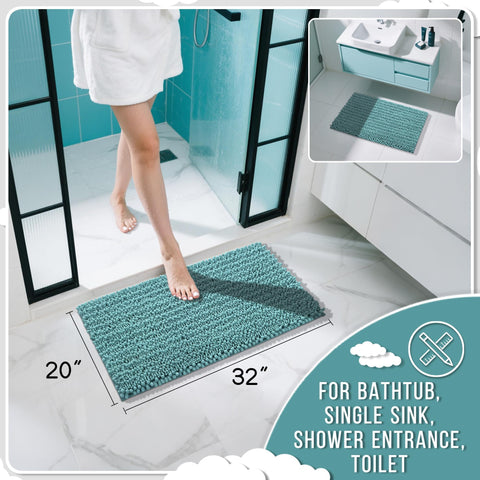 Yimobra ultra-soft chenille texture provides cloud-like comfort underfoot.