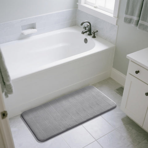 Yimobra long bath mat designed for 100+ washes durability