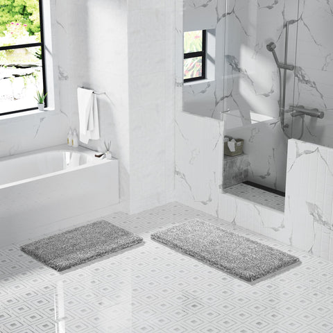Yimobra Luxury Bath Rug versatile usage suits showers, tubs, or vanity areas