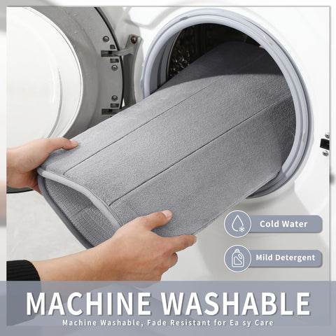 Yimobra machine washable label close-up indicates easy care