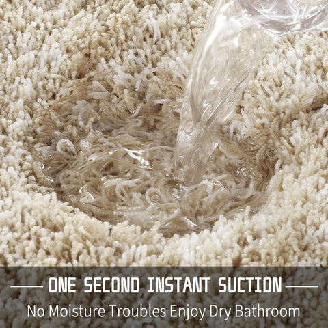 Yimobra plush-soft bath mat provides warm, inviting underfoot feel