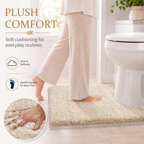 Yimobra absorbent rug dries quickly to keep floor dry