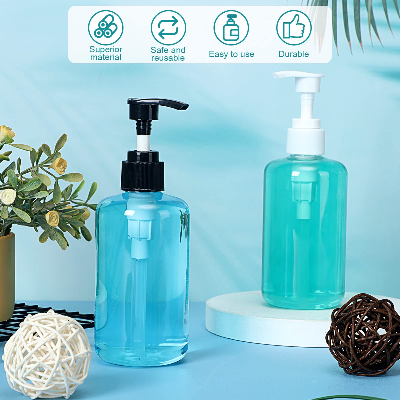 Yinder pump bottle closure with leak-proof design preventing drips during travel.
