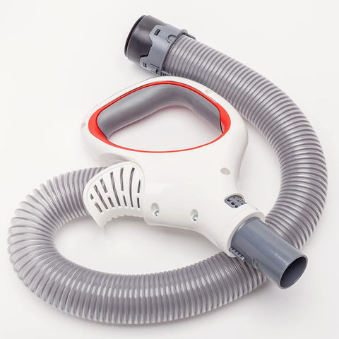 Ying-ti Shark Rotator hose handle extended to 77 inches for wide-area cleaning.