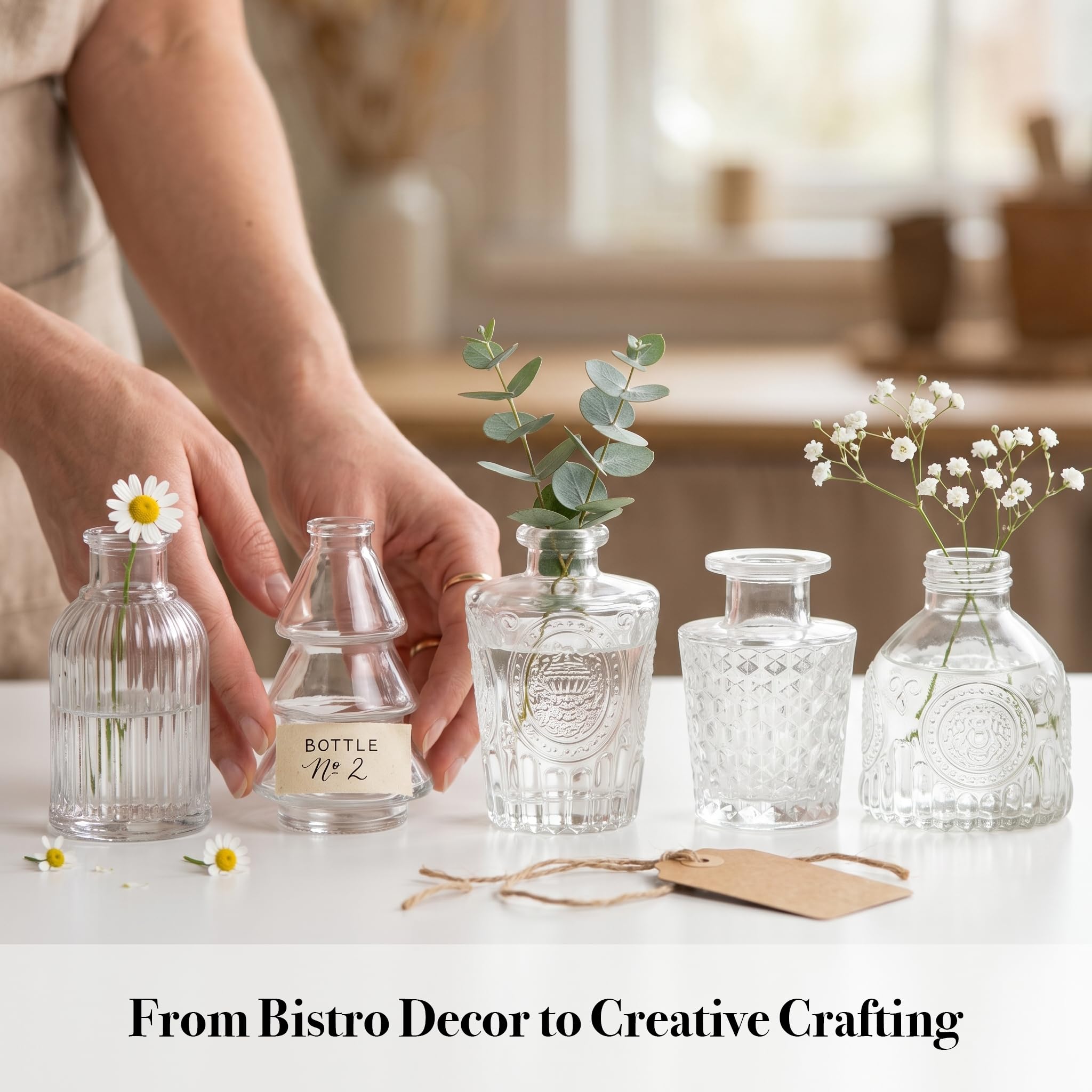 YINGERHUAN wedding table mini vases centerpieces for versatile styling