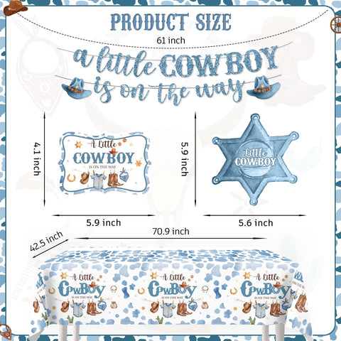 Yingoto 7-inch cowboy plates add sturdy western dining flair