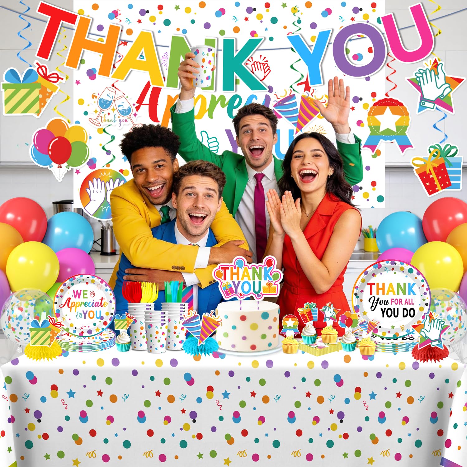Yingoto balloon decor set adds color and energy to celebrations