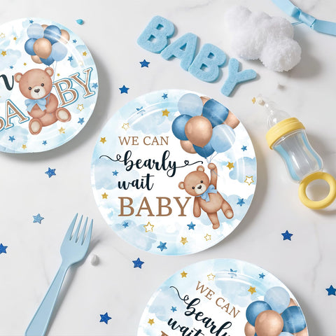 Yingoto bear-themed tableware set for easy serving