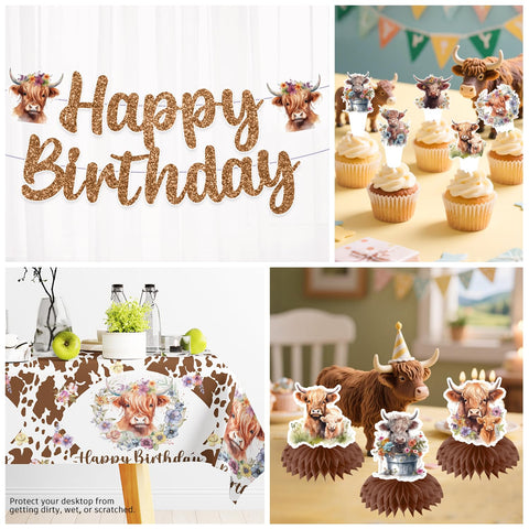 Yingoto cow centerpieces brighten tables with whimsy