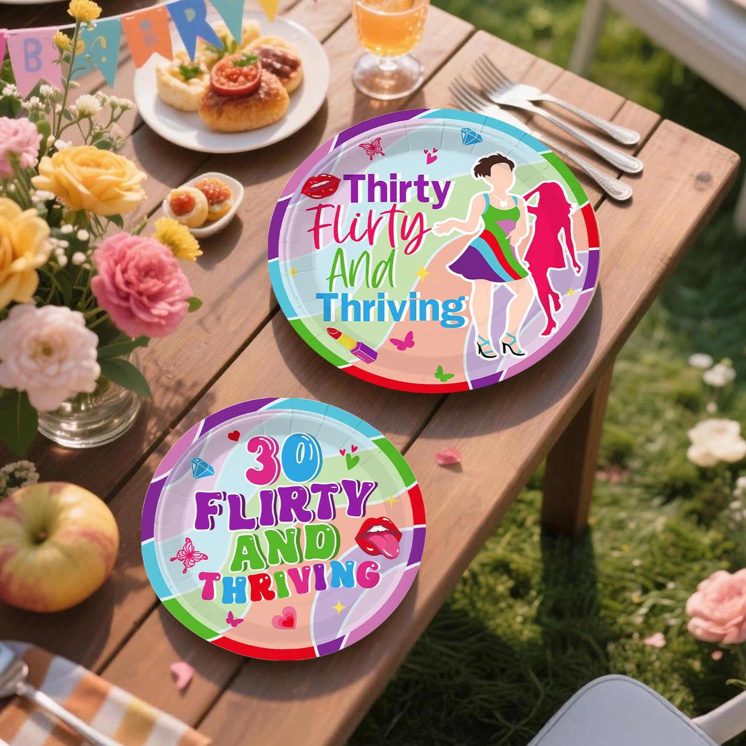 Yingoto cupcake toppers punctuate treats with celebratory flair.