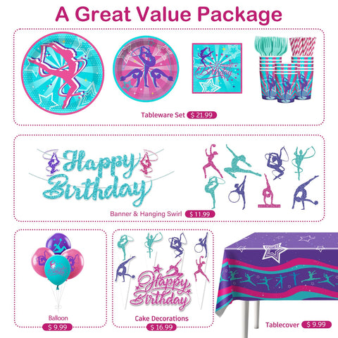 Yingoto hanging swirls bring movement and color to ceiling decor.