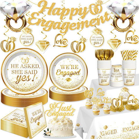 Yingoto happy engagement banner enhances celebration visuals and photos