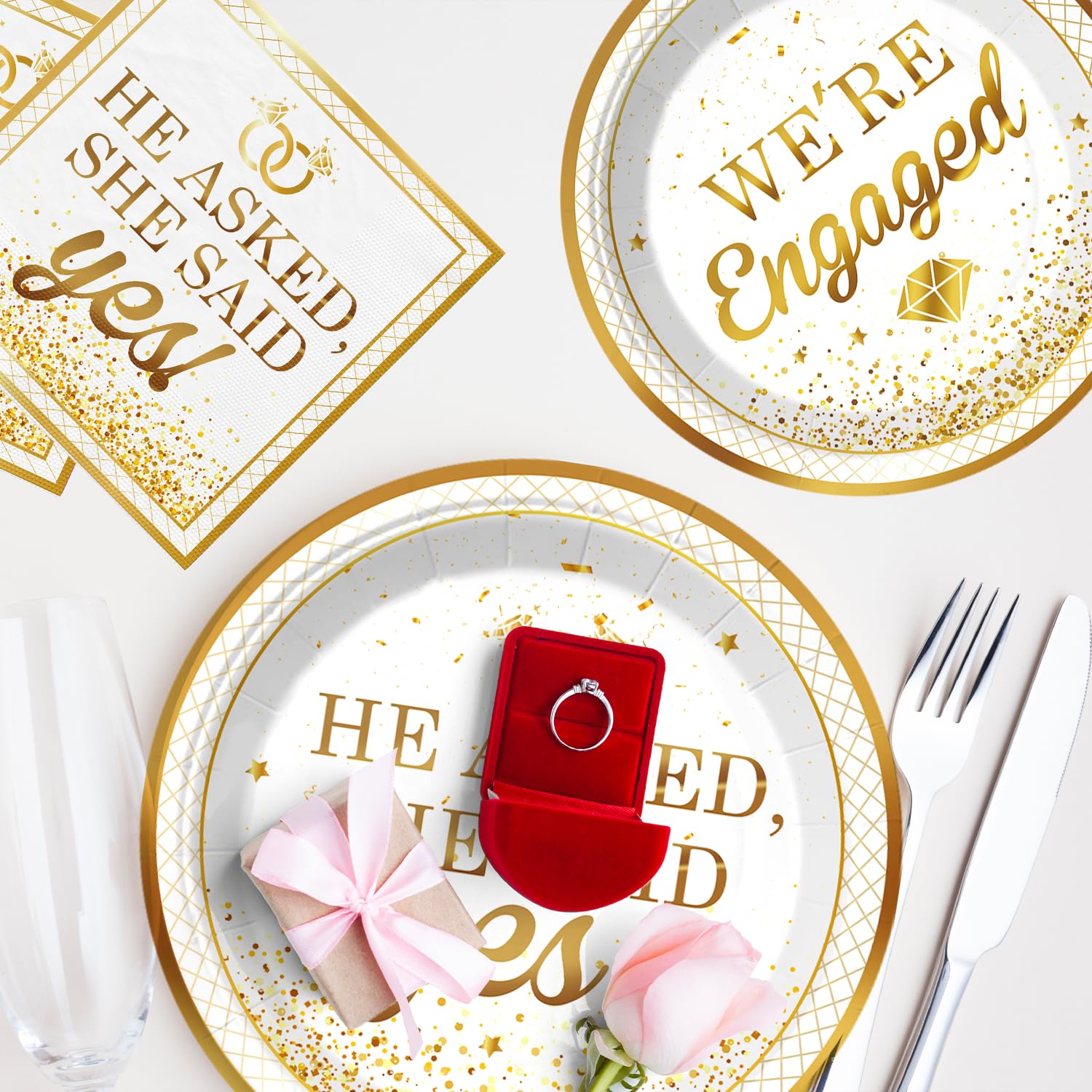 Yingoto honeycomb centerpiece adds warm depth to the tablescape