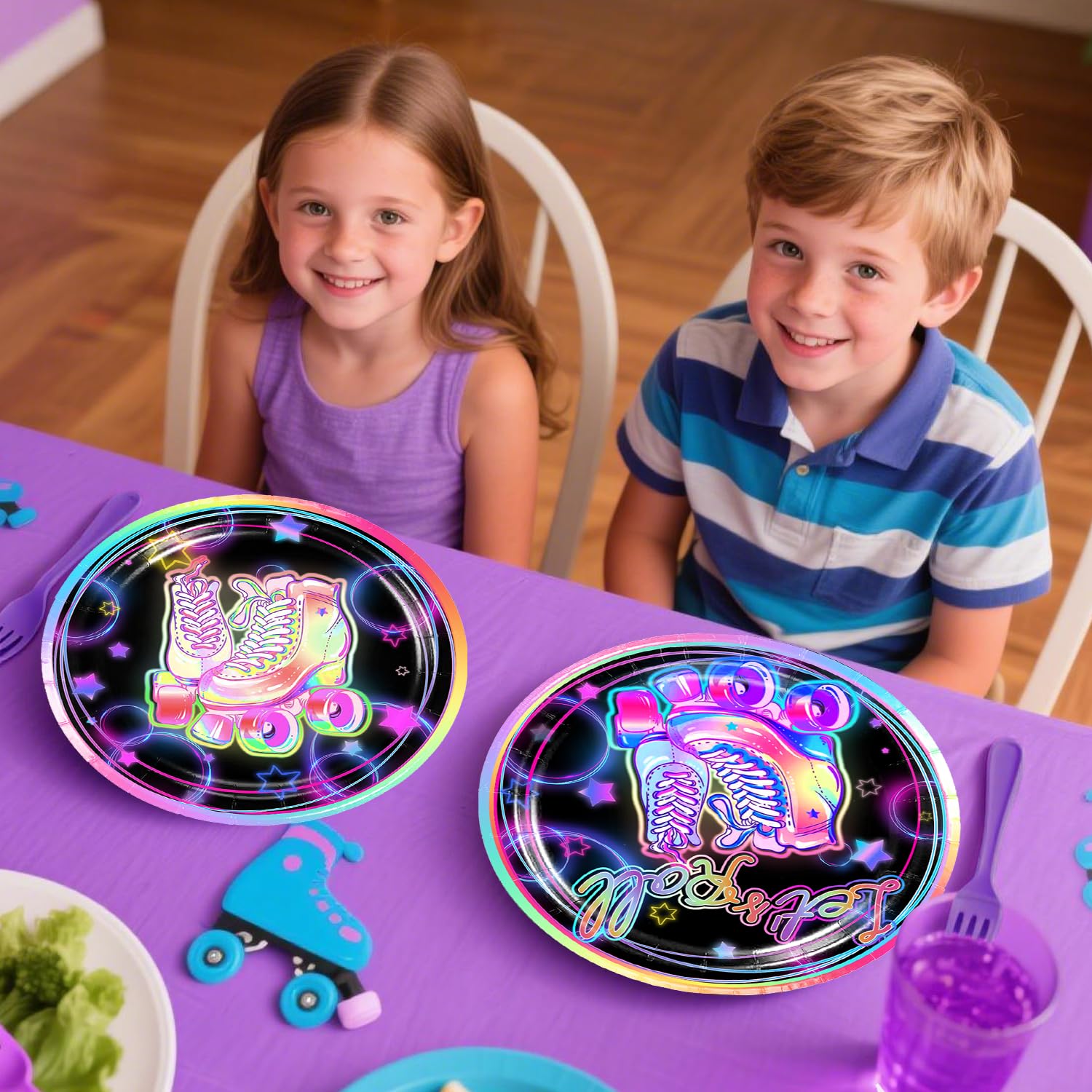 Yingoto roller skating cups – sturdy hydration for guests at the celebration.