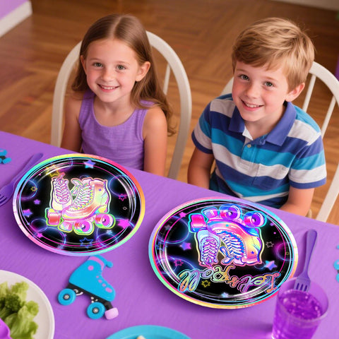 Yingoto roller skating cups – sturdy hydration for guests at the celebration.
