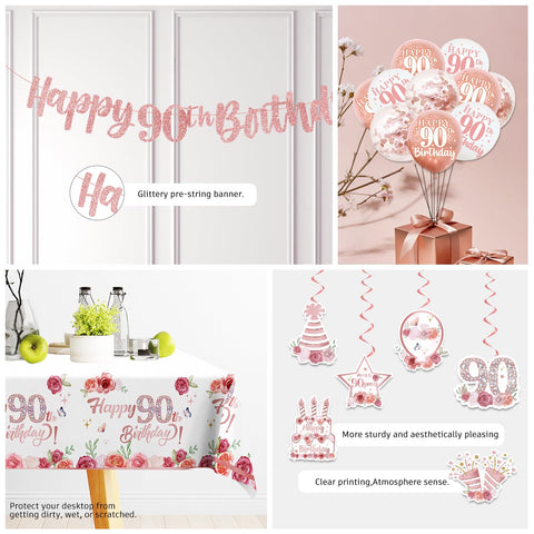 Yingoto rose gold balloons create a celebratory atmosphere with a cohesive color scheme.