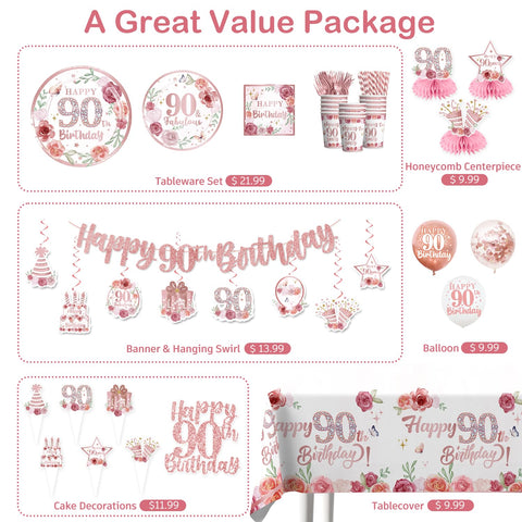 Yingoto rose gold plates 7-inch offer sturdy, food-safe serving with party flair.