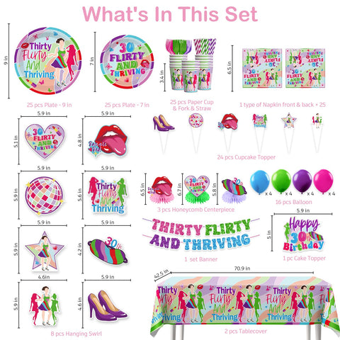 Yingoto thirty flirty tablecloth shields surfaces while establishing a vibrant, coordinated tablescape.