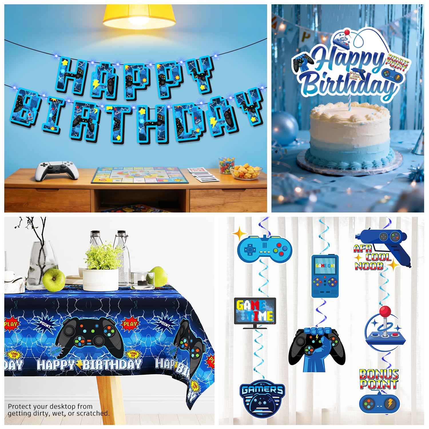 Yingoto cupcake toppers add game flair to treats.
