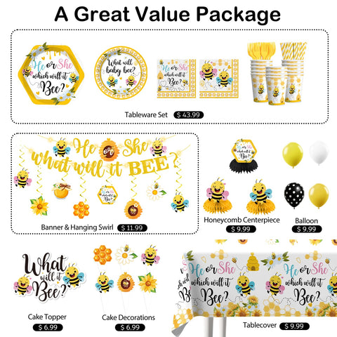 Yingoto What Will Baby Bee 7-inch plates deliver sturdy color and style