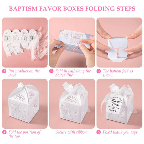 Yinkin pink gift box presenting rosaries elegantly