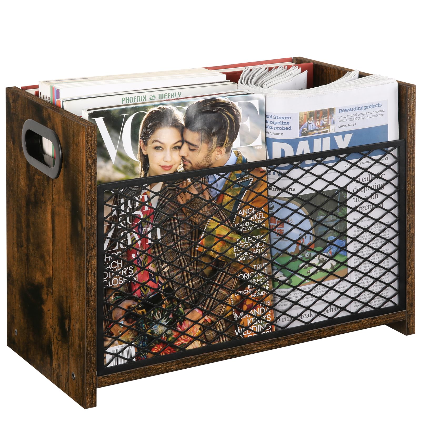 YINMIT rack displayed beside a sofa for convenient access.