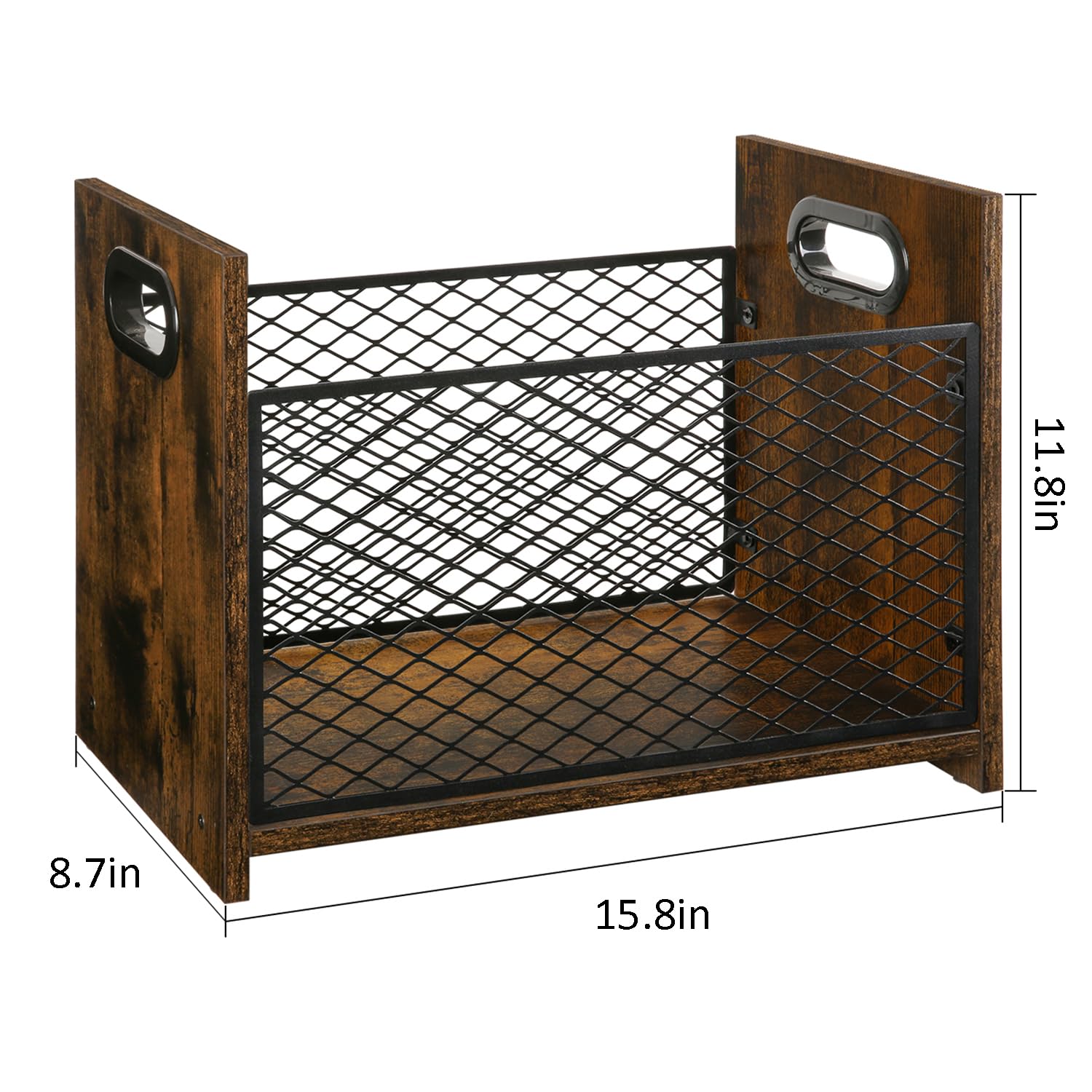 Bottom view of YINMIT rack with non-slip base protecting floors.