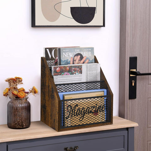 YINMIT Sloped compartments offering ergonomic access for quick magazine retrieval