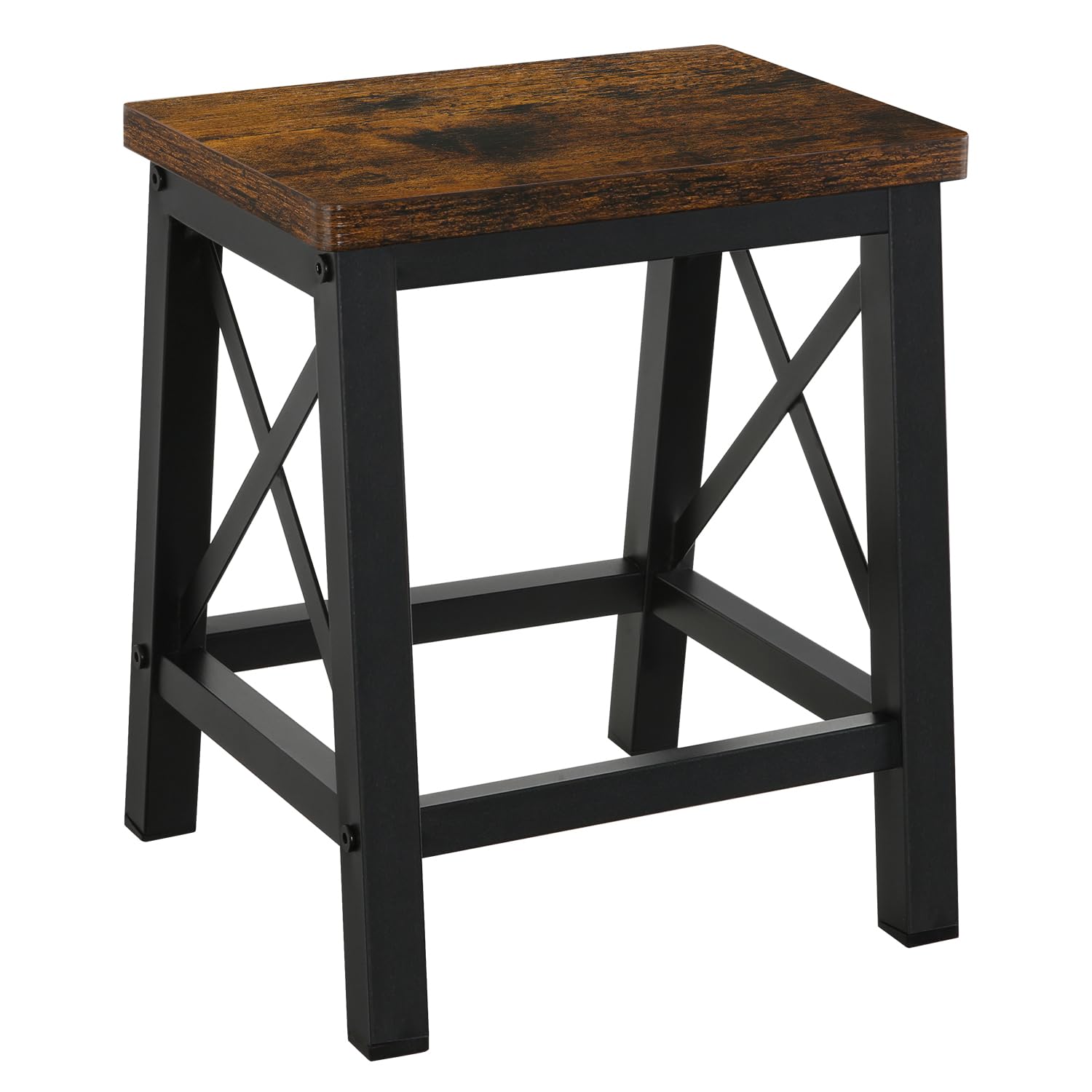 YINMIT Step Stool top view in wood finish for easy reach