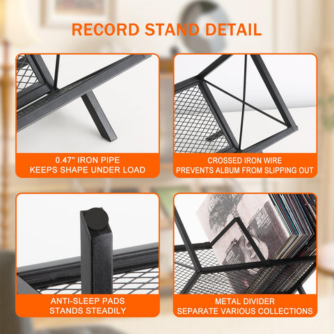 YINMIT 80–100 LP capacity for large collections