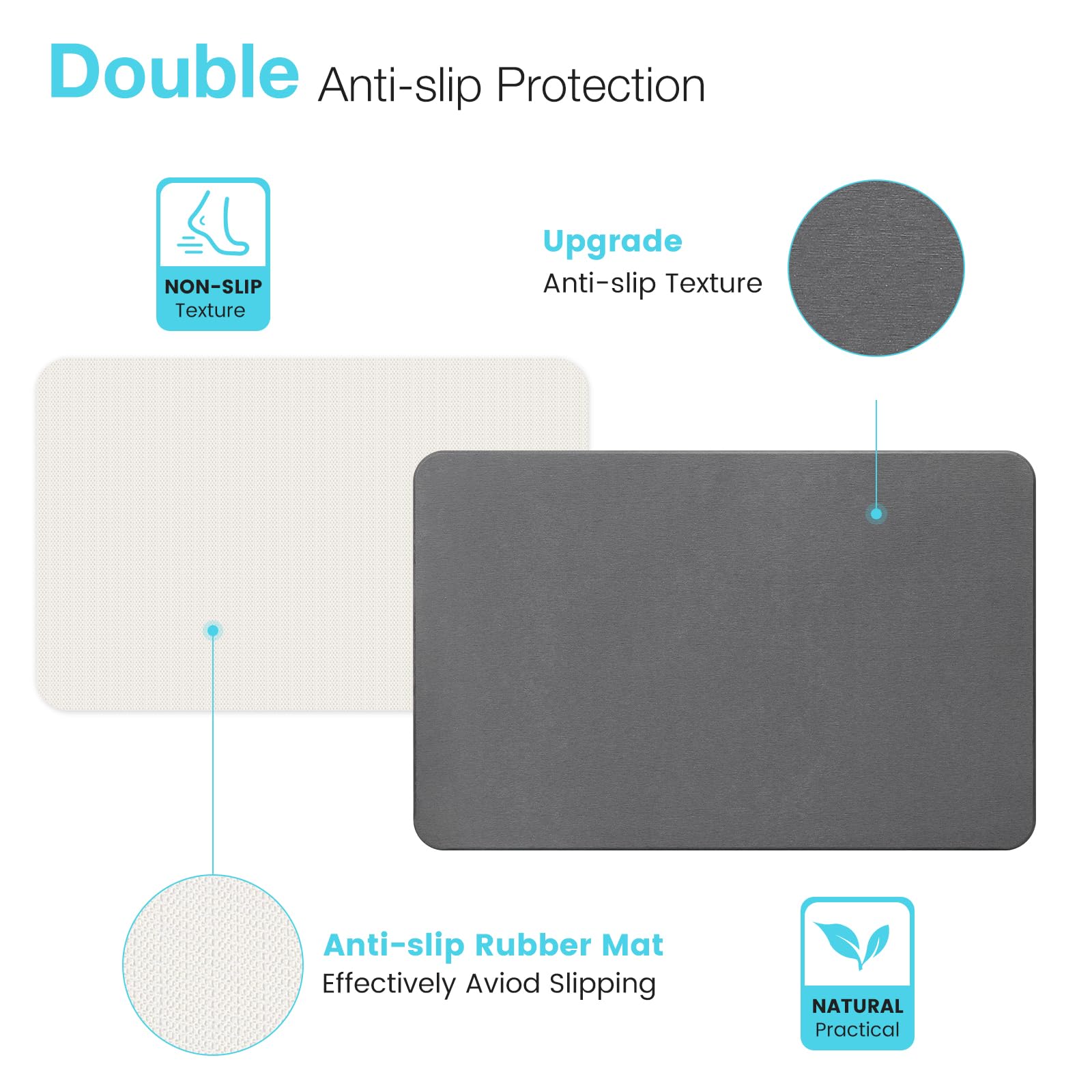 Yinoos eco-friendly material provides a safe, green bath surface.