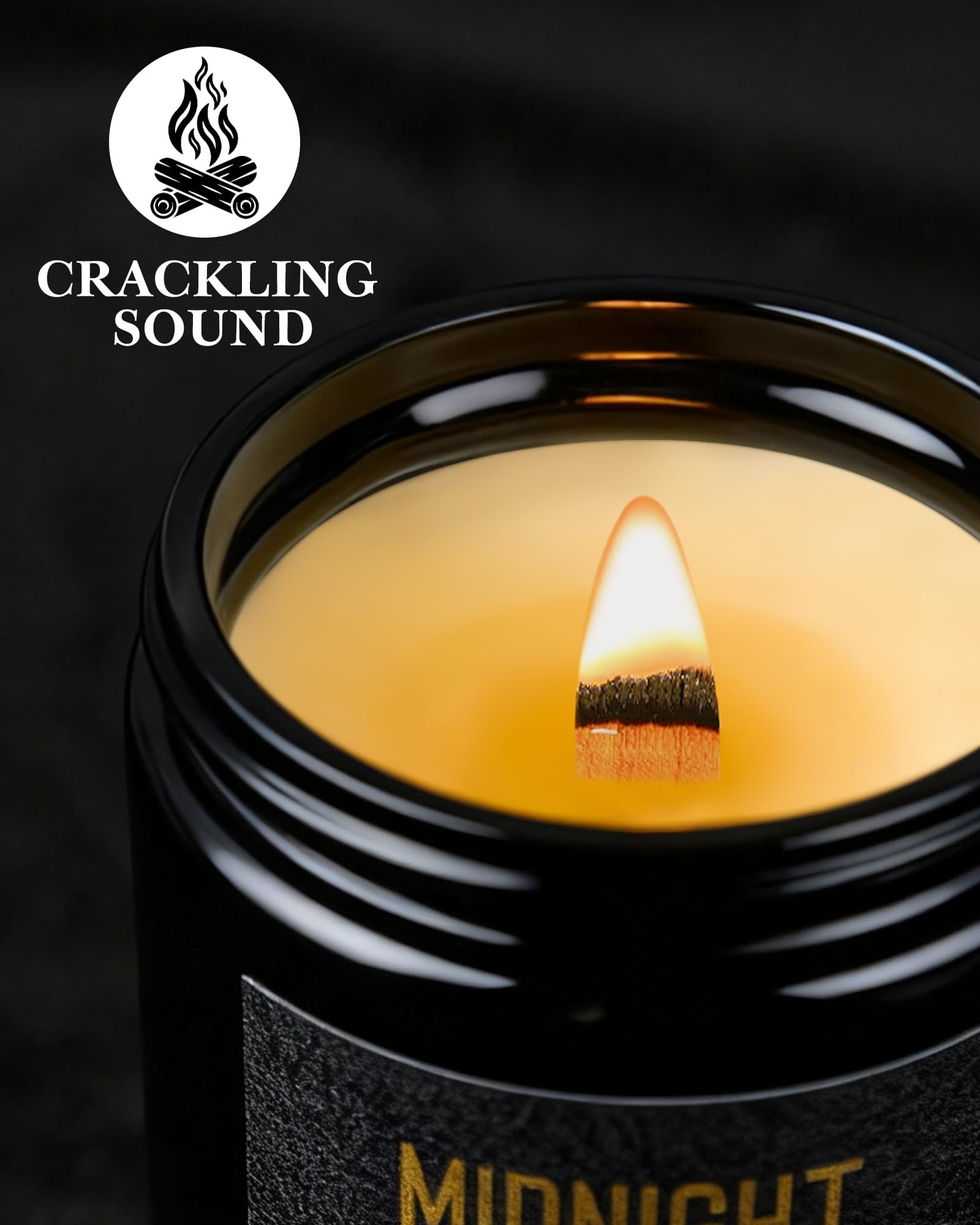 Yinuo Candle black gift box packaging for premium gifting