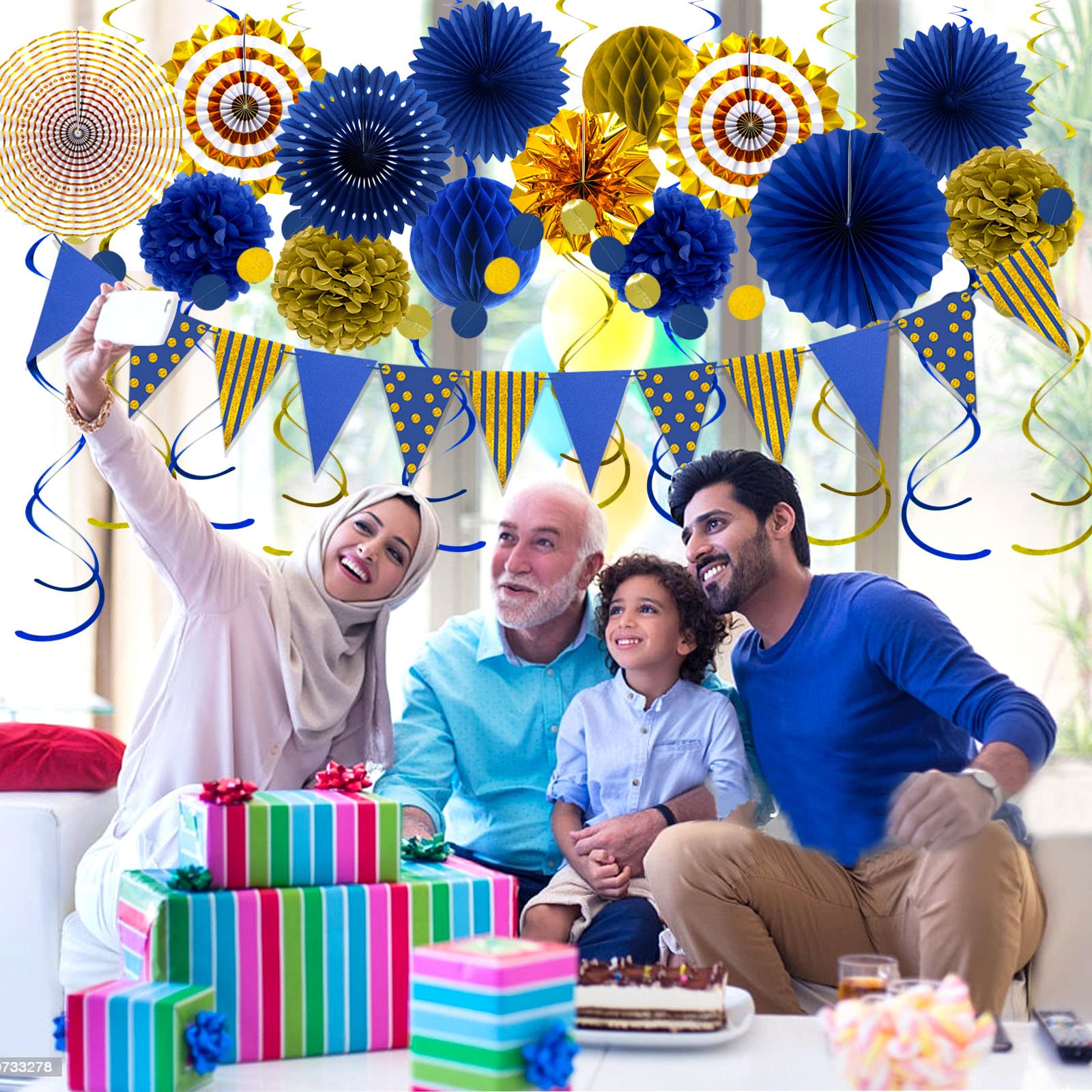 YIOTJUNL banner set brings cohesive styling to large party spaces